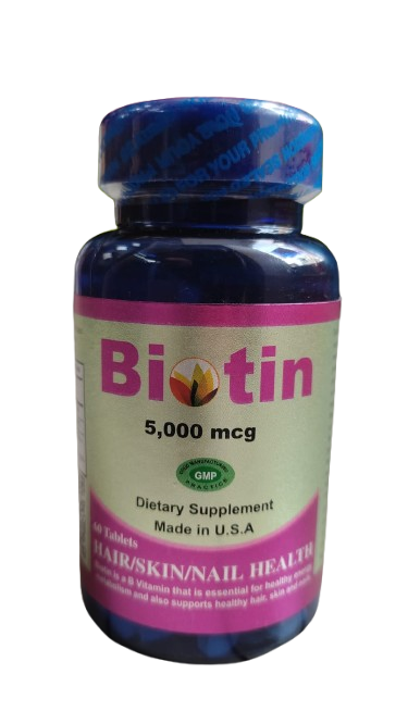 Tab. Biotin 5000 mcg