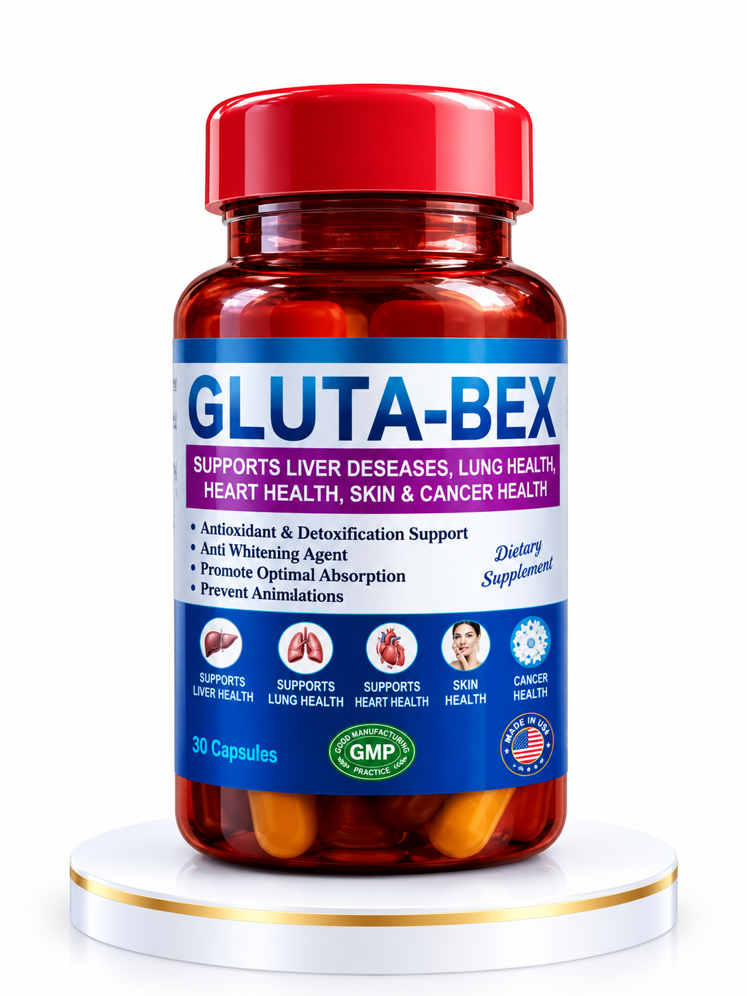 Cap. Gluta Bex
